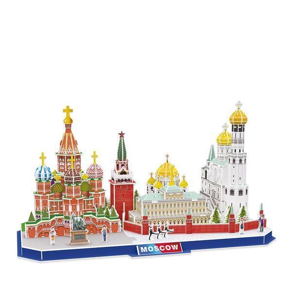 3D пазл “Достопримечательности Москвы”, 204 элемента — изображение 4