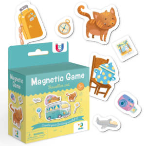 Магнитная игра “Котик путешественник”, 20 элем.