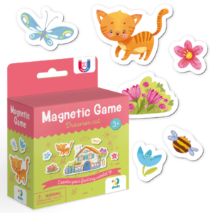 Магнитная игра “Котик мечтатель”, 20 элем.