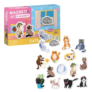 Магнитная игра “Котики”, 15 элем.