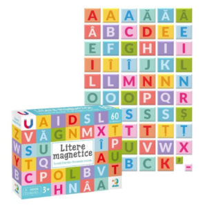 Магнитная игра “Алфавит”, 60 элем. (рум)