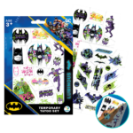 Набор детских временных татуировок “Batman: Команда”, светятся в темноте