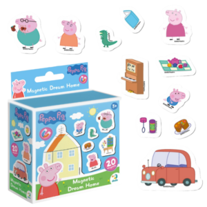 Магнитная игра “Дом мечты”, серия Свинка Пеппа, 20 элем.
