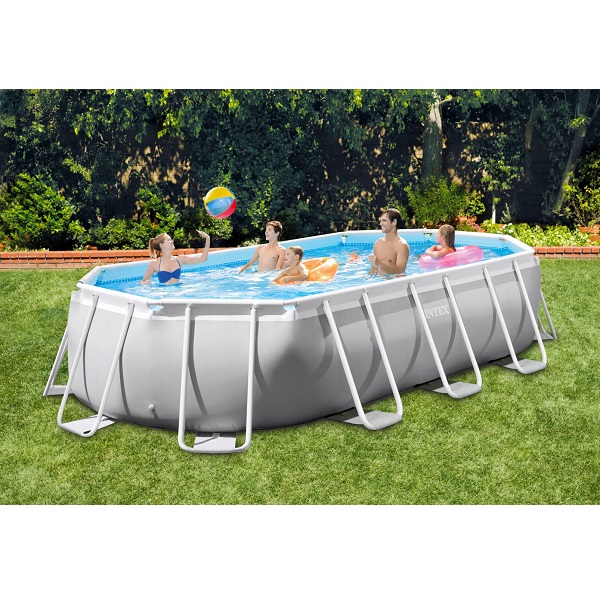 INTEX Бассейн PRISM FRAME OVAL 503х274?122см, 13365Л, металлический каркас — изображение 2