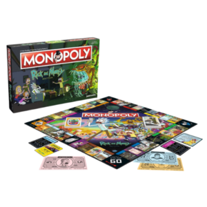 Настольная игра Monopoly “Рик и Морти” (англ.)