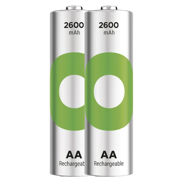 Батарейка GP ReCyko AA 2600 мАч, перезаряжаемые, 2 шт. — изображение 2