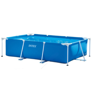 INTEX Бассейн RECTANGULAR FRAME 300x200x75cm, 3834Л, металлический каркас