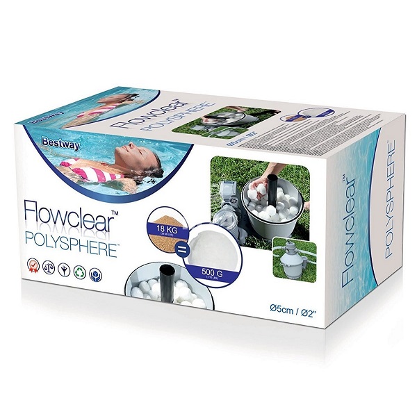 Bestway Заполнение POLYSPHERE для песочных фильтров 0,5кг — изображение 4