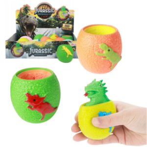 Игрушка-антистресс “Яйцо с динозавром” — World of Dinosaurs (асс.)