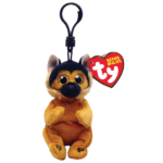 Брелочек – немецкая овчарка ACE 12 см (Beanie babies clip)