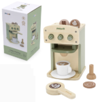 Деревянный игровой набор “Кофемашина с аксессуарами”