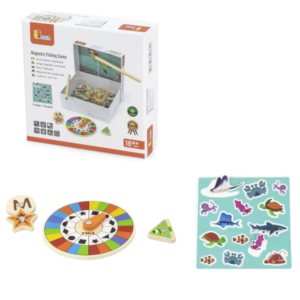 Магнитная игра “Рыбалка”, (30 предметов)