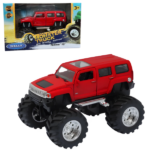 Металлический Monster Truck 1:38 Hummer H3, Big Wheel