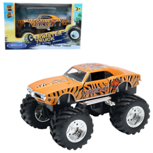 Металлический Monster Truck 1:38 1967 Pontiac Firebird, Big Wheel