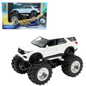 Металлический Monster Truck 1:38 2023 Ford Explorer, Big Wheel
