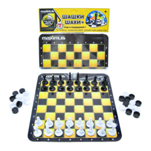 Настольная игра  “Шашки + Шахматы”
