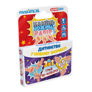 Настольная игра 3в1 “Камень, ножницы, бумага”