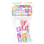 Настольная игра “Разноцветное домино с цифрами”