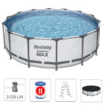 Bestway Бассейн STEEL PRO MAX 427х122 см, 15232 Л, метал. каркас
