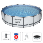 Bestway Бассейн STEEL PRO MAX 457х107 см, 14970 Л, метал. каркас
