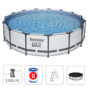 Bestway Бассейн STEEL PRO MAX 457х107 см, 14970 Л, метал. каркас