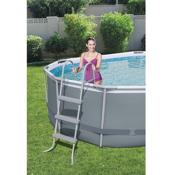 Bestway Бассейн Power Steel Oval 549x274x122cm, 13430Л, метал каркас — изображение 9