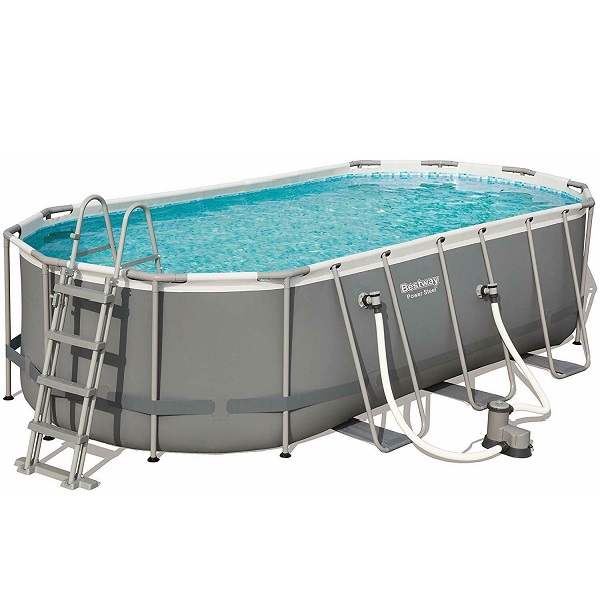 Bestway Бассейн Power Steel Oval 549x274x122cm, 13430Л, метал каркас — изображение 12
