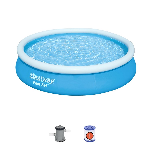 Bestway Надувной бассейн Fast Set с фильтрующим насосом, 366х76 см, 5 377Л — изображение 3