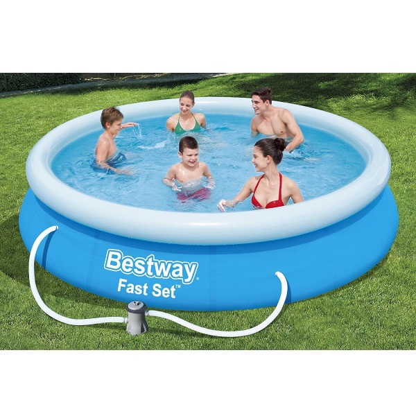 Bestway Надувной бассейн Fast Set с фильтрующим насосом, 366х76 см, 5 377Л — изображение 7