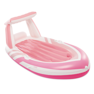 INTEX Надувной плот “Pink Paradise Boat Float”, 257 x 135 см, до 100 кг, 8+