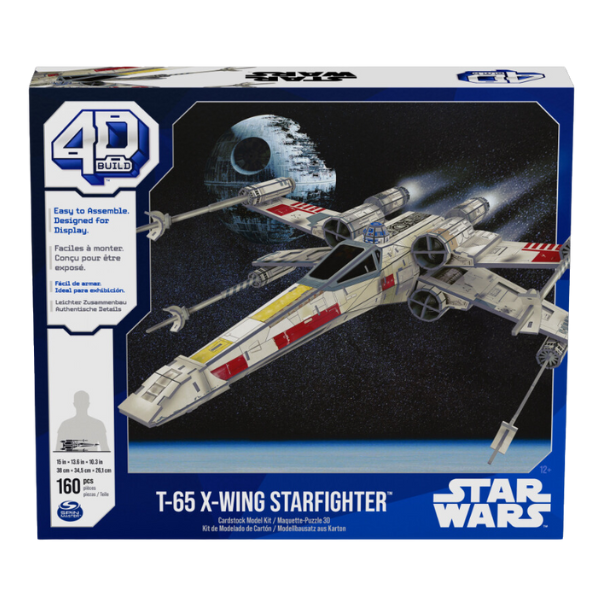 4D Пазл: Космический корабль Xwing, серия "Star Wars", 160 эл. — изображение 3