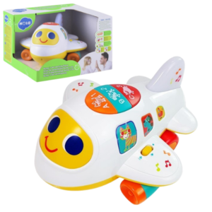 Интерактивная игрушка “Самолетик” со звуком и светом