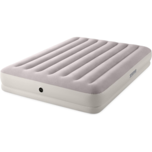 INTEX Надувной матрас “Velur Prestige” 152x203X30 см с портативным USB-насосом 5V, до 272 кг