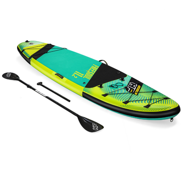 Bestway SUP-доска 2 в 1 Freesoul Tech Convertible 340 х 89 х 15 см с сиденьем, веслом, насосом — изображение 55