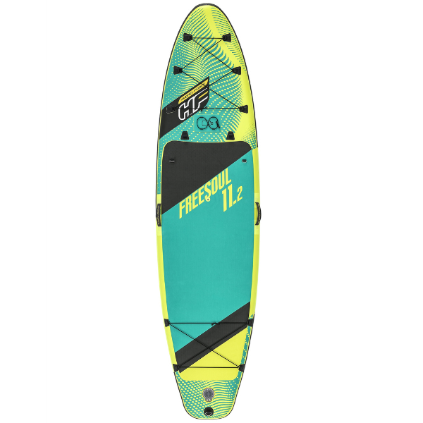Bestway SUP-доска 2 в 1 Freesoul Tech Convertible 340 х 89 х 15 см с сиденьем, веслом, насосом — изображение 15