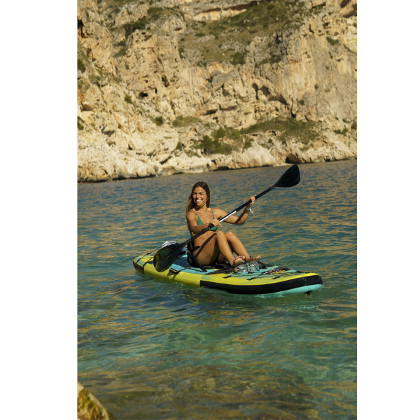 Bestway SUP-доска 2 в 1 Freesoul Tech Convertible 340 х 89 х 15 см с сиденьем, веслом, насосом — изображение 66