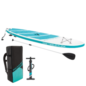 INTEX Доска для сап сёрфинга – “Aqua Quest 320” 320x81x15см, насос, весло, лиш, сумка, до 150 кг