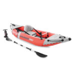 INTEX Надувной каяк “Excursion Pro K1” с веслами и насосом, 305x91x46 см, до 100 кг