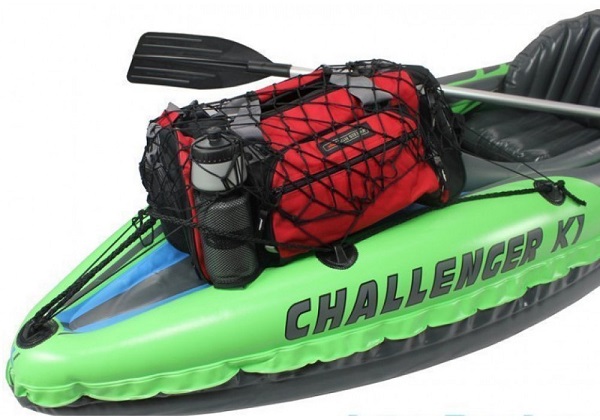 INTEX Надувной каяк “Challenger K1” с веслами и насосом, 274x76x33 см, до 100 кг — изображение 18