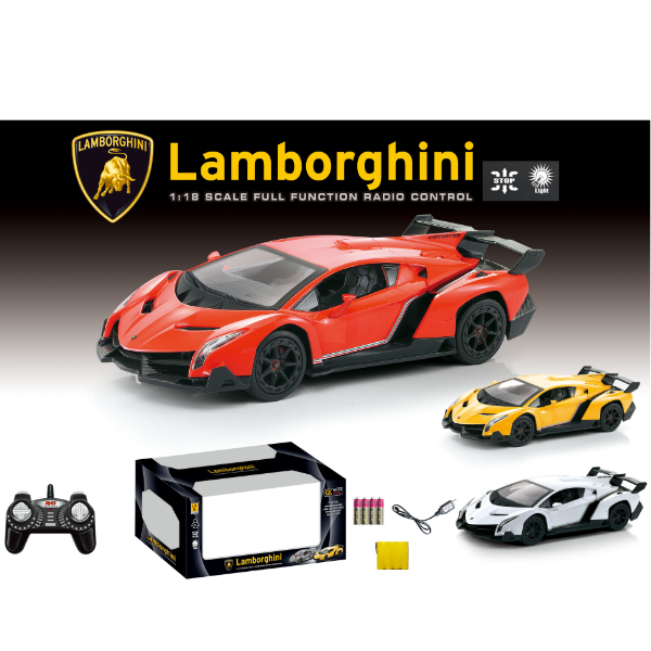 Lamborghini 1:18 на пульте управления, с аккумулятором на 4.8V, 3 цвета — изображение 6