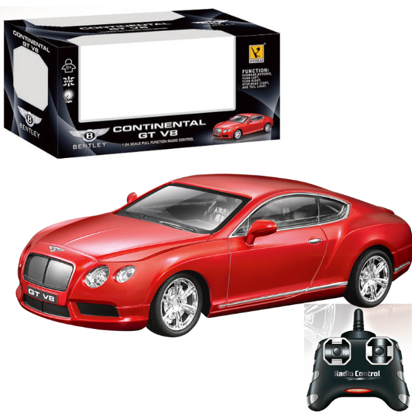 Bentley GT V8 1:24 на пульте управления