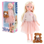 Кукла “Маленькая Милли” с мишкой, 35 см