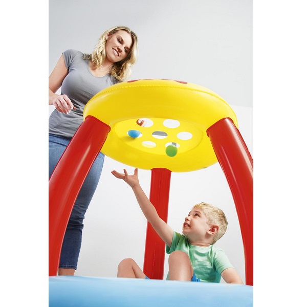 Bestway Игровой центр 89x89x84см ЗВЕРЮШКИ Fisher Price с мячами (15шт), 2+ — изображение 4