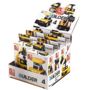 Конструктор “Строительная техника”, 4 модели, от 30 до 42 элем
