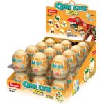 КОНСТРУКТОР QBRICKS — Egg Dino, 12 моделей, от 40 до 50 элем.