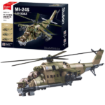 Конструктор “Боевой самолет MI-24S”, масштаб 1:35, 893 элем.