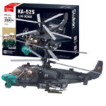 Конструктор “Боевой самолет KA-52S”, масштаб 1:35, 913 элем.