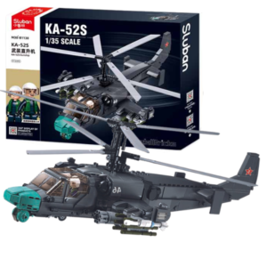 Конструктор “Боевой самолет KA-52S”, масштаб 1:35, 913 элем.