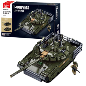 Конструктор “Основной боевой танк T-80BVMs”, масштаб 1:35, 768 элем.