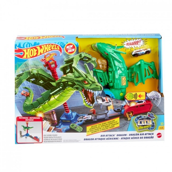 Hot Wheels Игровой набор "Воздушная атака дракона" — изображение 16